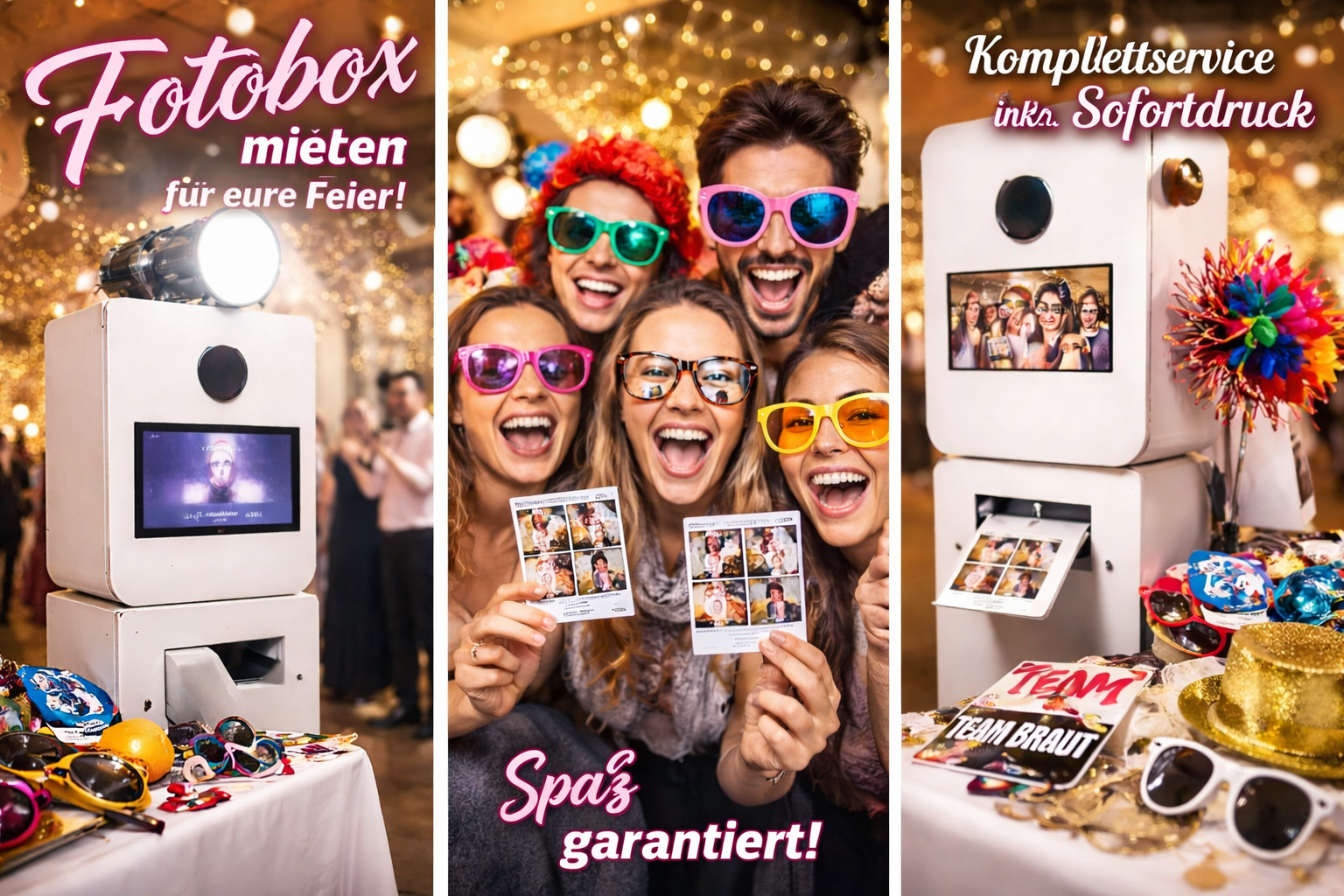 Fotobox für Hochzeit im Vogtland